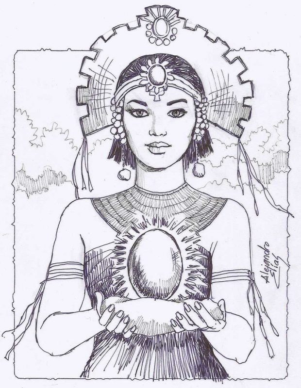the goddess umiña